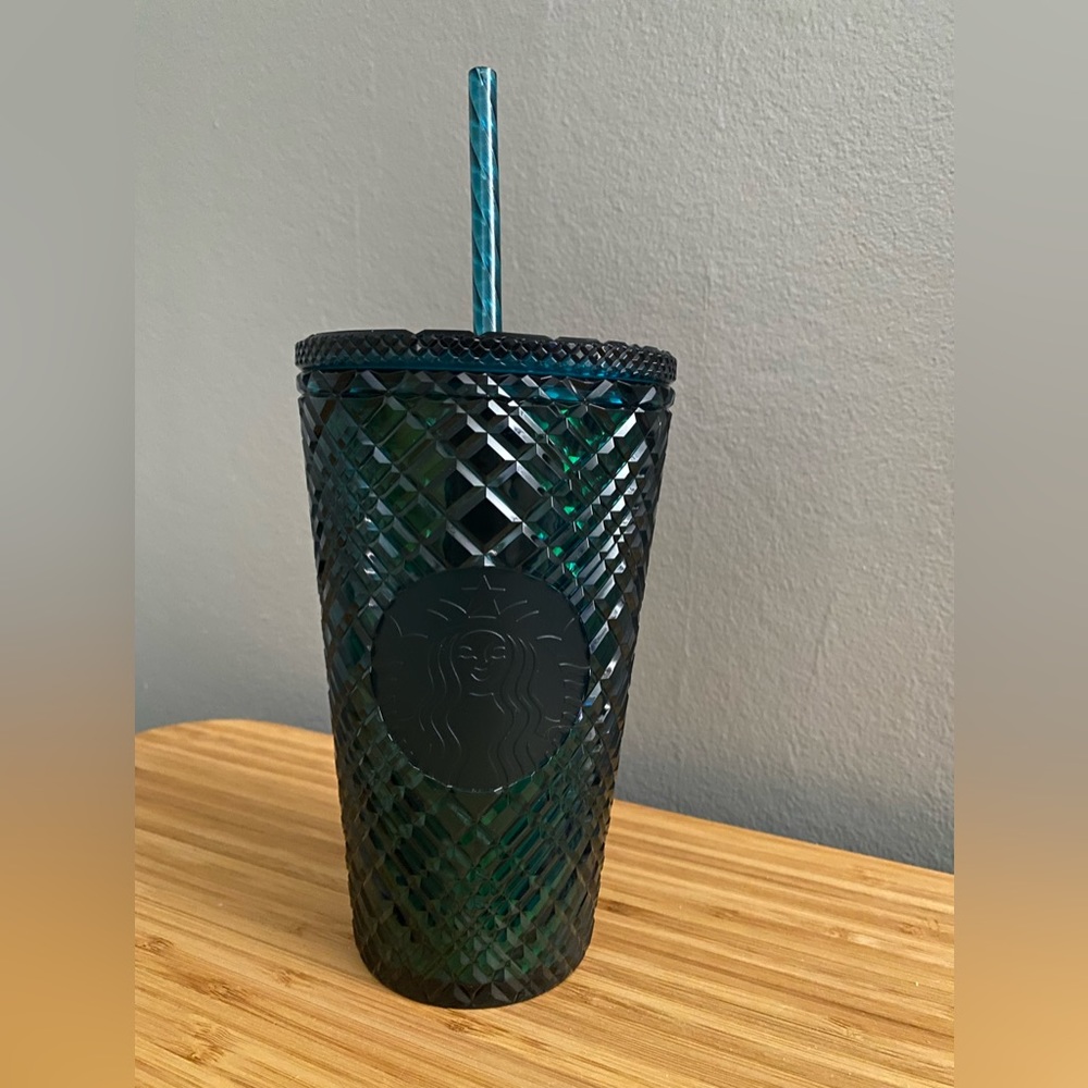 Starbucks 2021 Green Jeweled Tumbler
